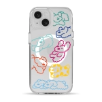 Чохол Pump Clear Case with MagSafe for iPhone 15 Cloudy dogs