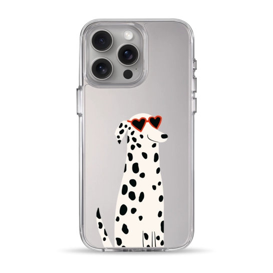 Чохол Pump Clear Case for iPhone 15 Pro Max Dalmatin