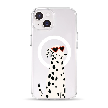 Чехол Pump Clear Case with MagSafe for iPhone 14 Dalmatin - цена, характеристики, отзывы, рассрочка, фото 1