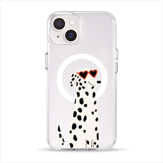 Чехол Pump Clear Case with MagSafe for iPhone 14 Dalmatin - цена, характеристики, отзывы, рассрочка, фото 1