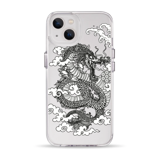 Чехол Pump Clear Case for iPhone 13 Dragon