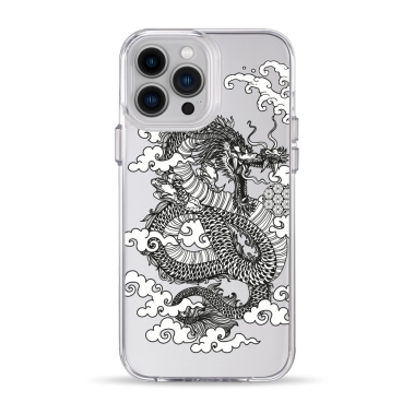 Чохол Pump Clear Case for iPhone 13 Pro Max Dragon - цена, характеристики, отзывы, рассрочка, фото 1