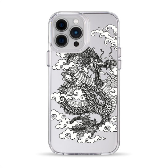 Чохол Pump Clear Case for iPhone 13 Pro Max Dragon - ціна, характеристики, відгуки, розстрочка, фото 1