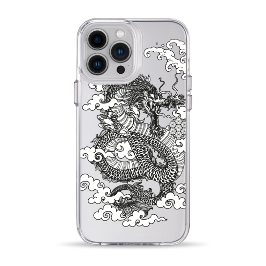 Чохол Pump Clear Case for iPhone 13 Pro Max Dragon