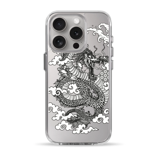 Чохол Pump Clear Case for iPhone 15 Pro Dragon