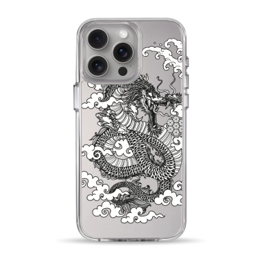 Чехол Pump Clear Case for iPhone 15 Pro Max Dragon - цена, характеристики, отзывы, рассрочка, фото 1