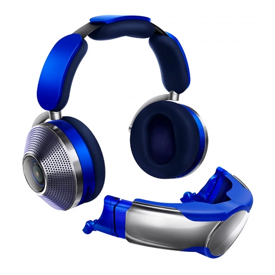 Беспроводные наушники с очистителем воздуха Dyson Zone with air purification Ultra Blue/Prussian Blue (376062-01)