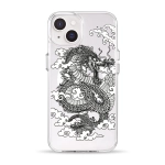 Чехол Pump Clear Case with MagSafe for iPhone 13 Pro Max Dragon