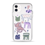 Чехол Pump Clear Case for iPhone 11 Dreamy Cats