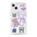 Чохол Pump Clear Case for iPhone 14 Dreamy Cats