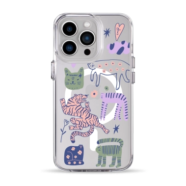 Чохол Pump Clear Case with MagSafe for iPhone 13 Pro Dreamy Cats - цена, характеристики, отзывы, рассрочка, фото 1