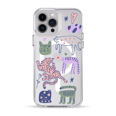 Чохол Pump Clear Case with MagSafe for iPhone 13 Pro Max Dreamy Cats - цена, характеристики, отзывы, рассрочка, фото 1