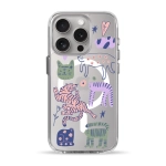 Чехол Pump Clear Case with MagSafe for iPhone 15 Pro Dreamy Cats