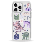 Чохол Pump Clear Case for iPhone 16 Pro Dreamy Cats