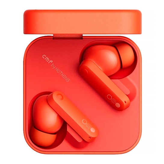 Бездротові навушники Nothing Buds Orange - ціна, характеристики, відгуки, розстрочка, фото 1