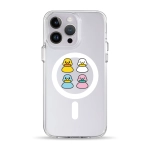 Чохол Pump Clear Case with MagSafe for iPhone 14 Pro Ducks