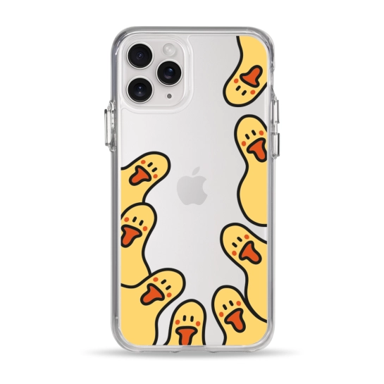 Чохол Pump Clear Case for iPhone 11 Pro Ducks around