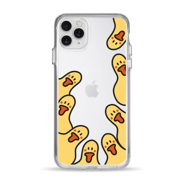 Чохол Pump Clear Case for iPhone 11 Pro Max Ducks around - цена, характеристики, отзывы, рассрочка, фото 1