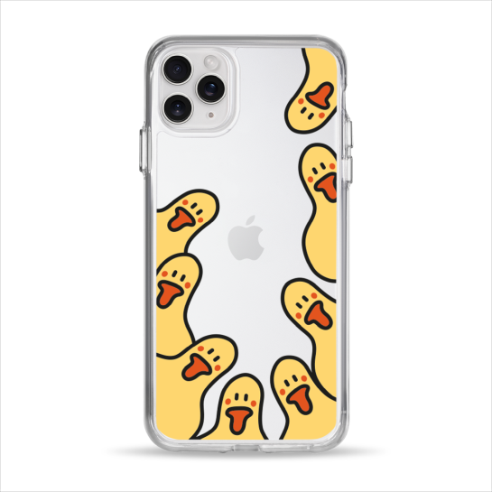 Чохол Pump Clear Case for iPhone 11 Pro Max Ducks around - ціна, характеристики, відгуки, розстрочка, фото 1