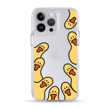 Чохол Pump Clear Case for iPhone 14 Pro Ducks around - цена, характеристики, отзывы, рассрочка, фото 1