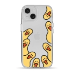 Чехол Pump Clear Case for iPhone 15 Ducks around