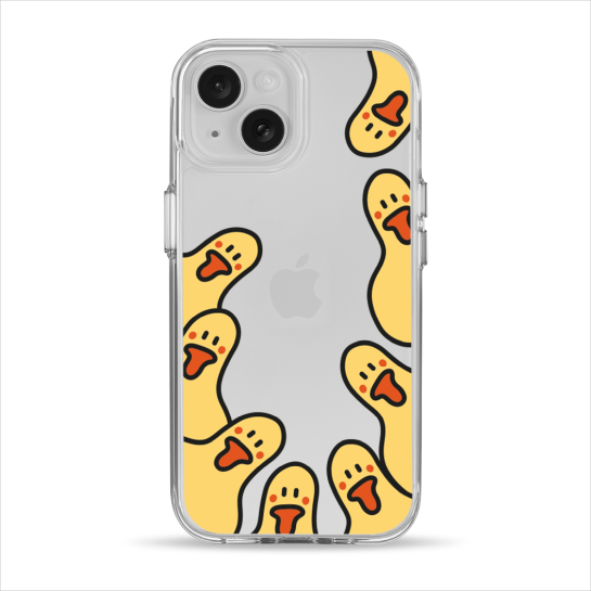 Чехол Pump Clear Case for iPhone 15 Ducks around - цена, характеристики, отзывы, рассрочка, фото 1