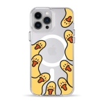 Чохол Pump Clear Case with MagSafe for iPhone 13 Pro Max Ducks around