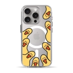 Чохол Pump Clear Case with MagSafe for iPhone 15 Pro Ducks around