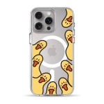 Чохол Pump Clear Case with MagSafe for iPhone 15 Pro Max Ducks around