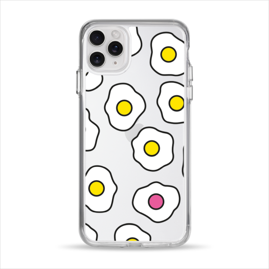 Чохол Pump Clear Case for iPhone 11 Pro Max Fried Eggs - ціна, характеристики, відгуки, розстрочка, фото 1