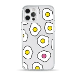 Чехол Pump Clear Case for iPhone 12/12 Pro Fried Eggs