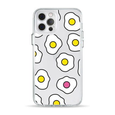 Чохол Pump Clear Case for iPhone 12/12 Pro Fried Eggs - цена, характеристики, отзывы, рассрочка, фото 1