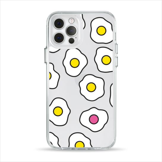 Чохол Pump Clear Case for iPhone 12/12 Pro Fried Eggs - ціна, характеристики, відгуки, розстрочка, фото 1