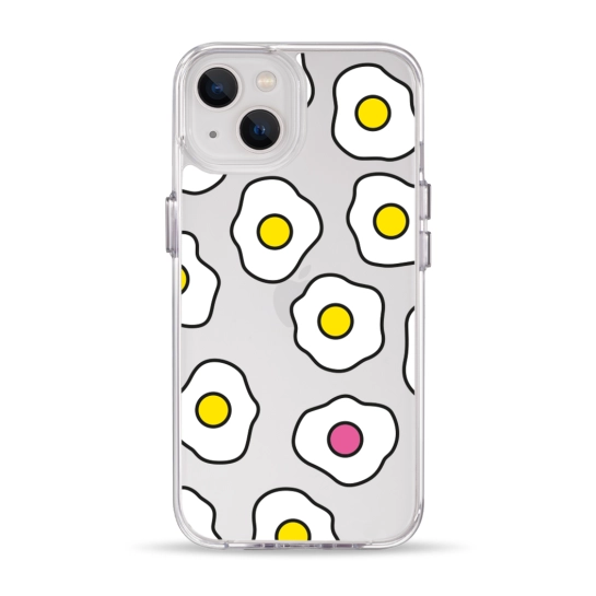 Чехол Pump Clear Case for iPhone 13 Fried Eggs