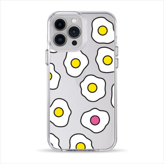 Чохол Pump Clear Case for iPhone 13 Pro Max Fried Eggs - ціна, характеристики, відгуки, розстрочка, фото 1