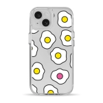 Чехол Pump Clear Case for iPhone 15 Fried Eggs