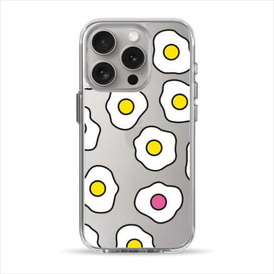 Чехол Pump Clear Case for iPhone 15 Pro Fried Eggs - цена, характеристики, отзывы, рассрочка, фото 1