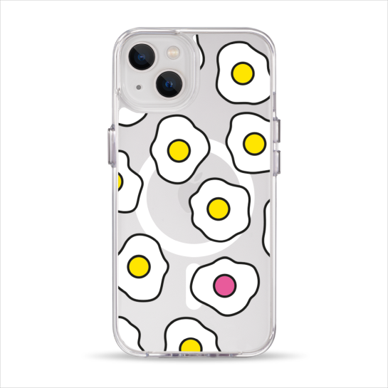 Чехол Pump Clear Case with MagSafe for iPhone 13 Fried Eggs - цена, характеристики, отзывы, рассрочка, фото 1