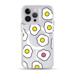Чехол Pump Clear Case with MagSafe for iPhone 14 Pro Fried Eggs