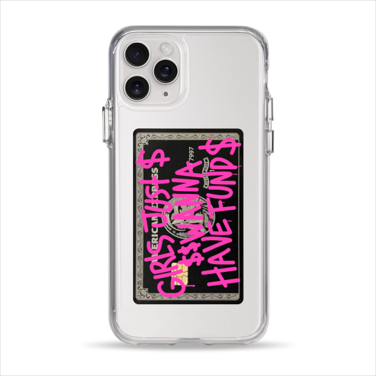 Чехол Pump Clear Case for iPhone 11 Pro Fund Girls - цена, характеристики, отзывы, рассрочка, фото 1