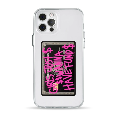 Чехол Pump Clear Case for iPhone 12/12 Pro Fund Girls - цена, характеристики, отзывы, рассрочка, фото 1