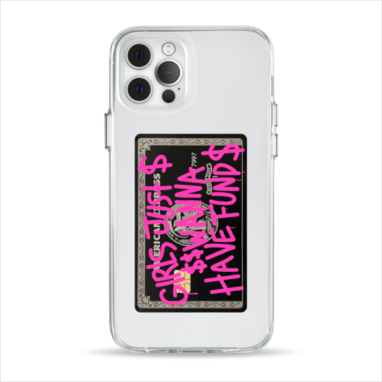 Чехол Pump Clear Case for iPhone 12/12 Pro Fund Girls - цена, характеристики, отзывы, рассрочка, фото 1