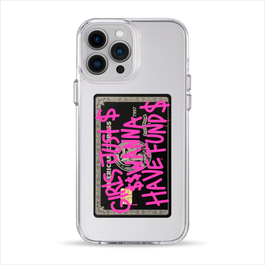 Чехол Pump Clear Case for iPhone 13 Pro Max Fund Girls - цена, характеристики, отзывы, рассрочка, фото 1