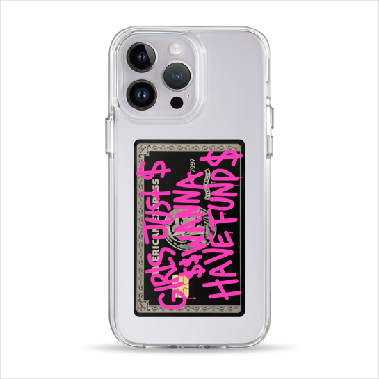 Чехол Pump Clear Case for iPhone 14 Pro Fund Girls - цена, характеристики, отзывы, рассрочка, фото 1