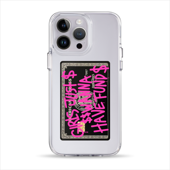 Чохол Pump Clear Case for iPhone 14 Pro Max Fund Girls - ціна, характеристики, відгуки, розстрочка, фото 1