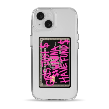 Чохол Pump Clear Case for iPhone 15 Fund Girls - цена, характеристики, отзывы, рассрочка, фото 1