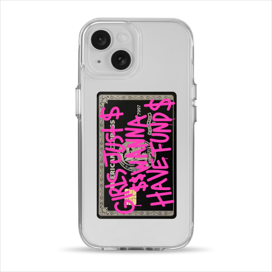 Чохол Pump Clear Case for iPhone 15 Fund Girls - ціна, характеристики, відгуки, розстрочка, фото 1