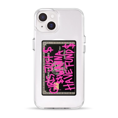 Чехол Pump Clear Case with MagSafe for iPhone 14 Fund Girls - цена, характеристики, отзывы, рассрочка, фото 1