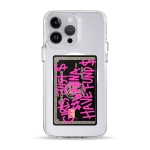 Чохол Pump Clear Case with MagSafe for iPhone 14 Pro Fund Girls