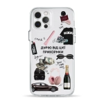 Чохол Pump Clear Case for iPhone 12/12 Pro Good Vibes Only